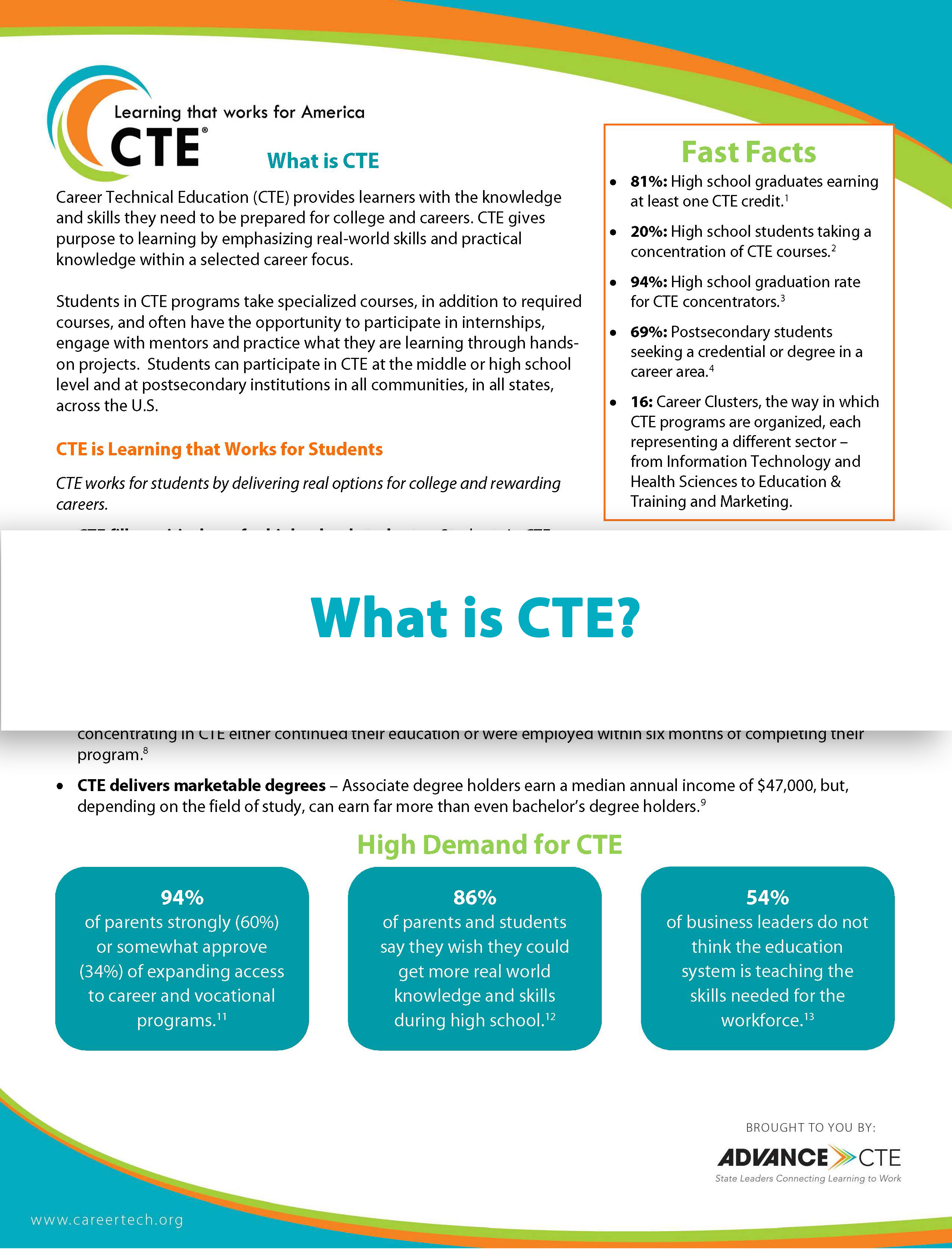 CTE_FactSheet