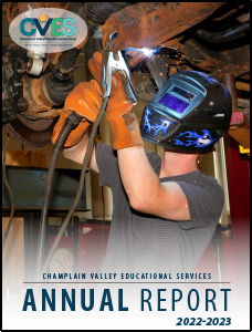 Image of a Welding student