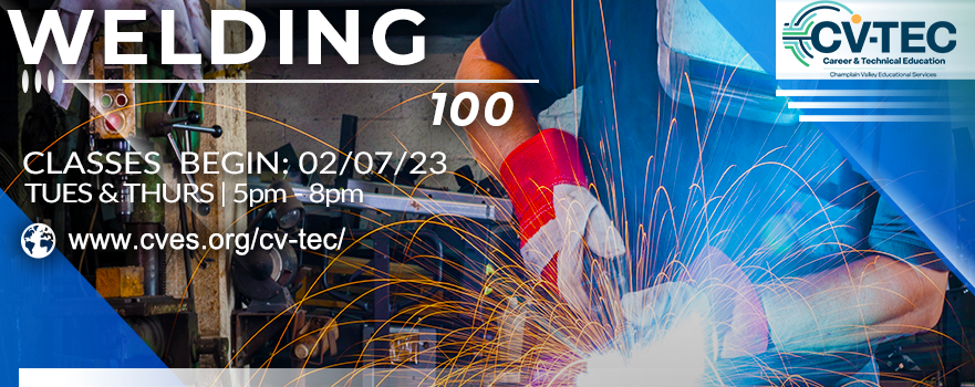 Banner for the Welding 100 Course