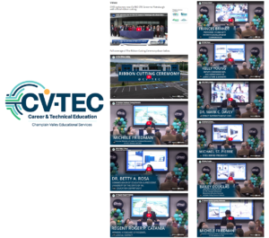 Image of the Videos for the Ribbon Cutting Ceremony