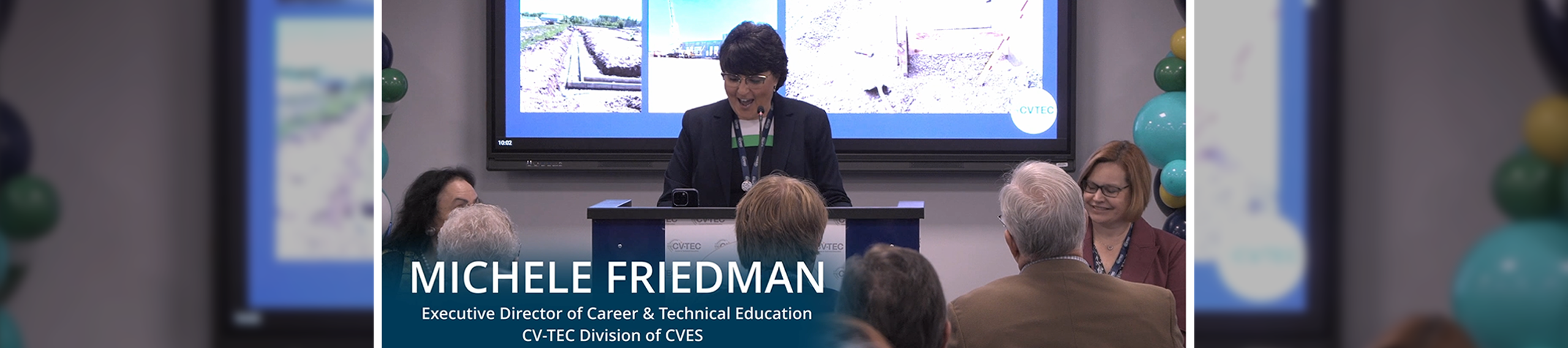Photo of Michele Friedman, Executive Director of Career and Technical Education CV-TEC Division of Champlain Valley Educational Services