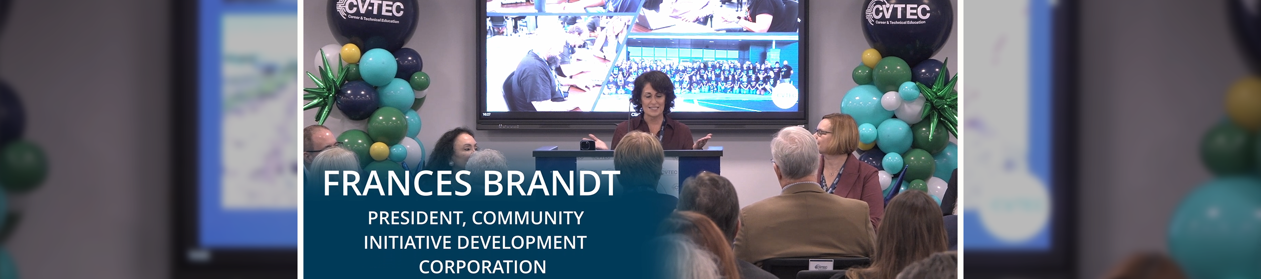Photo of Frances Brandt, President, Community Initiative Development Corporation